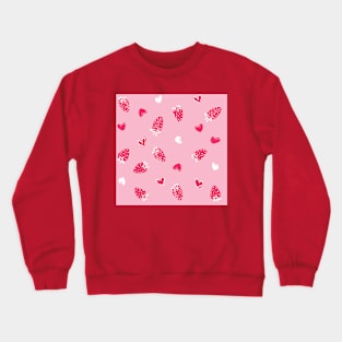 Light Pink Strawberry Love Crewneck Sweatshirt